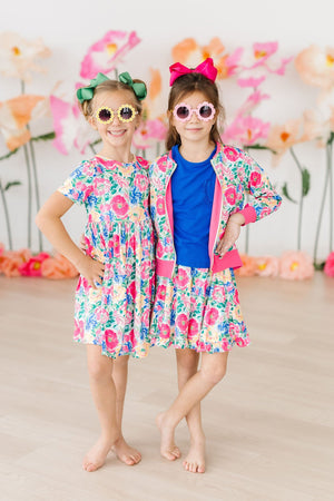 Wildflower Wishes S/S Pocket Twirl Dress-dogsvalley ®