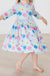 Crazy Daisy 3/4 Sleeve Pocket Twirl Dress-dogsvalley ®