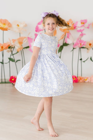 Blossom Bliss S/S Pocket Twirl Dress-dogsvalley ®