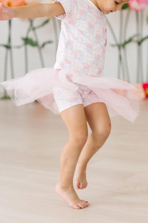 Ribbons & Roses Tutu Shorts-dogsvalley ®