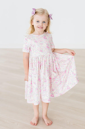 Blooming Beauty S/S Pocket Twirl Dress-dogsvalley ®