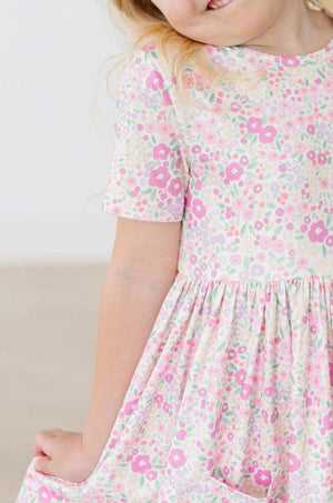 Blooming Beauty S/S Pocket Twirl Dress-dogsvalley ®