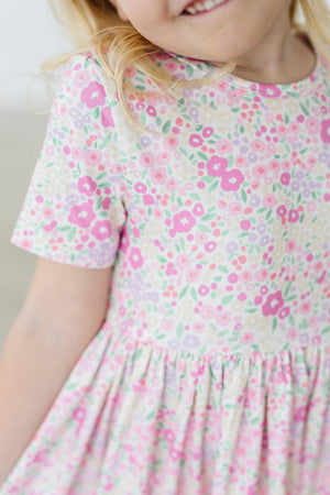 Blooming Beauty S/S Pocket Twirl Dress-dogsvalley ®