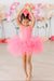 Neon Pink Tank Tutu Leotard-dogsvalley ®