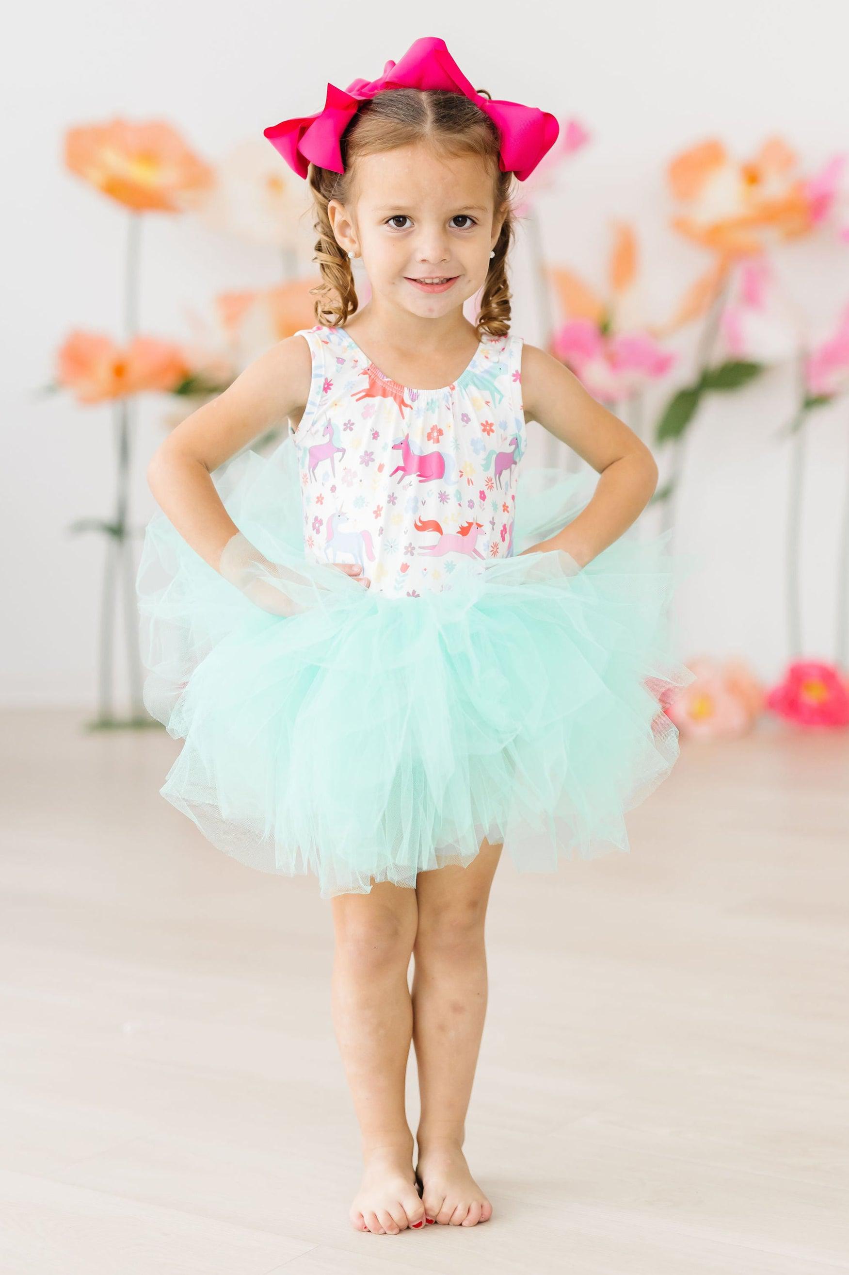 Unicorn Wish Tank Tutu Leotard-dogsvalley ®