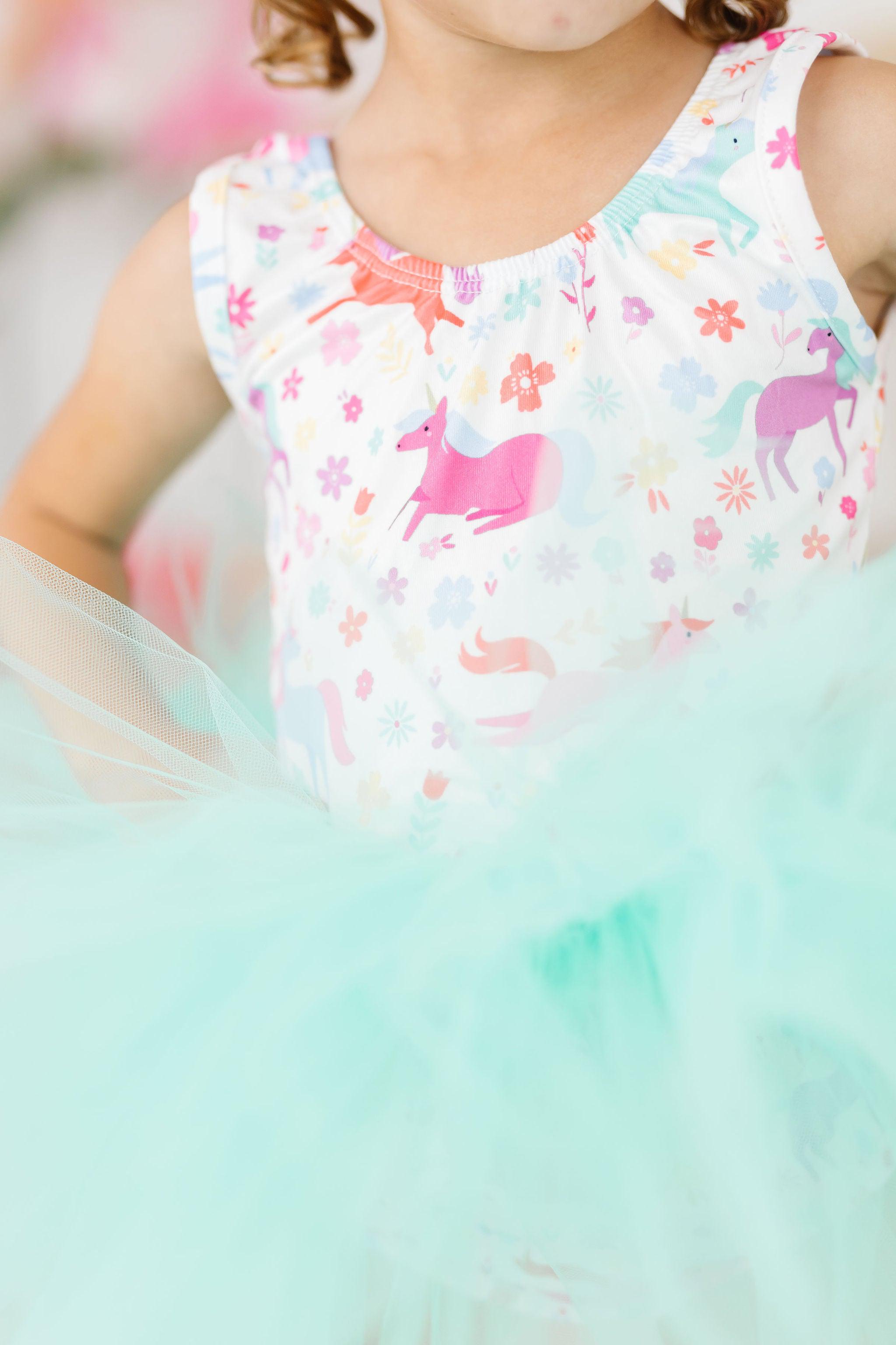 Unicorn Wish Tank Tutu Leotard-dogsvalley ®