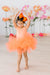 Neon Coral Tank Tutu Leotard-dogsvalley ®