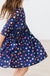 Halloween Stars 3/4 Sleeve Pocket Twirl Dress-dogsvalley ®