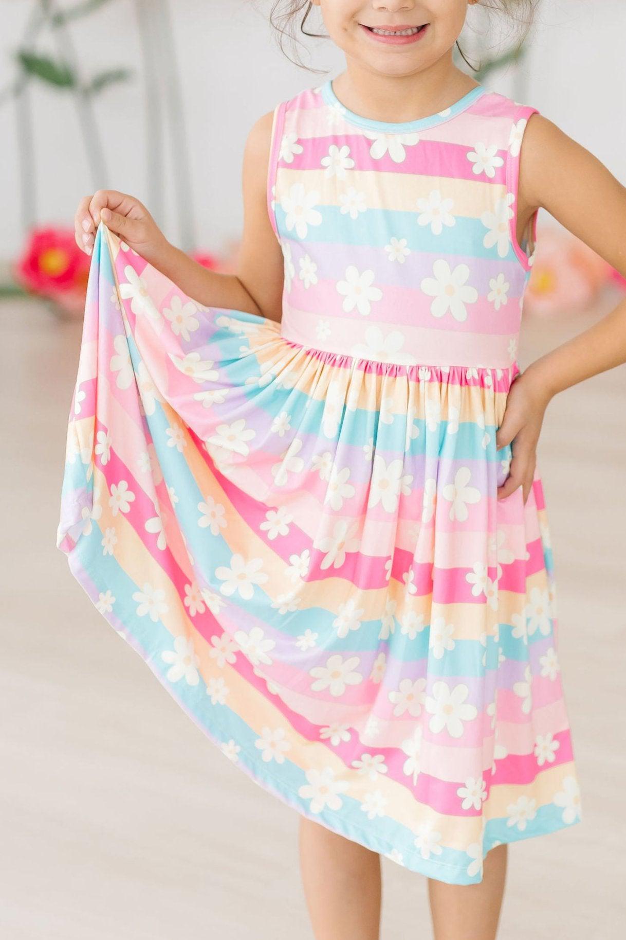 Daisy Dreams Tank Twirl Dress-dogsvalley ®