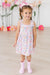 Springtime Bows Ruffle Cross Back Dress-dogsvalley ®