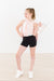 Balanced Black Active Shorty Shorts-dogsvalley ®