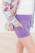 Playful Purple Active Shorty Shorts-dogsvalley ®