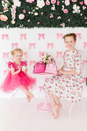 Hot Pink Shimmer Tutu Dress-dogsvalley ®