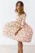 Pretty Peachy 3/4 Sleeve Pocket Twirl Dress-dogsvalley ®