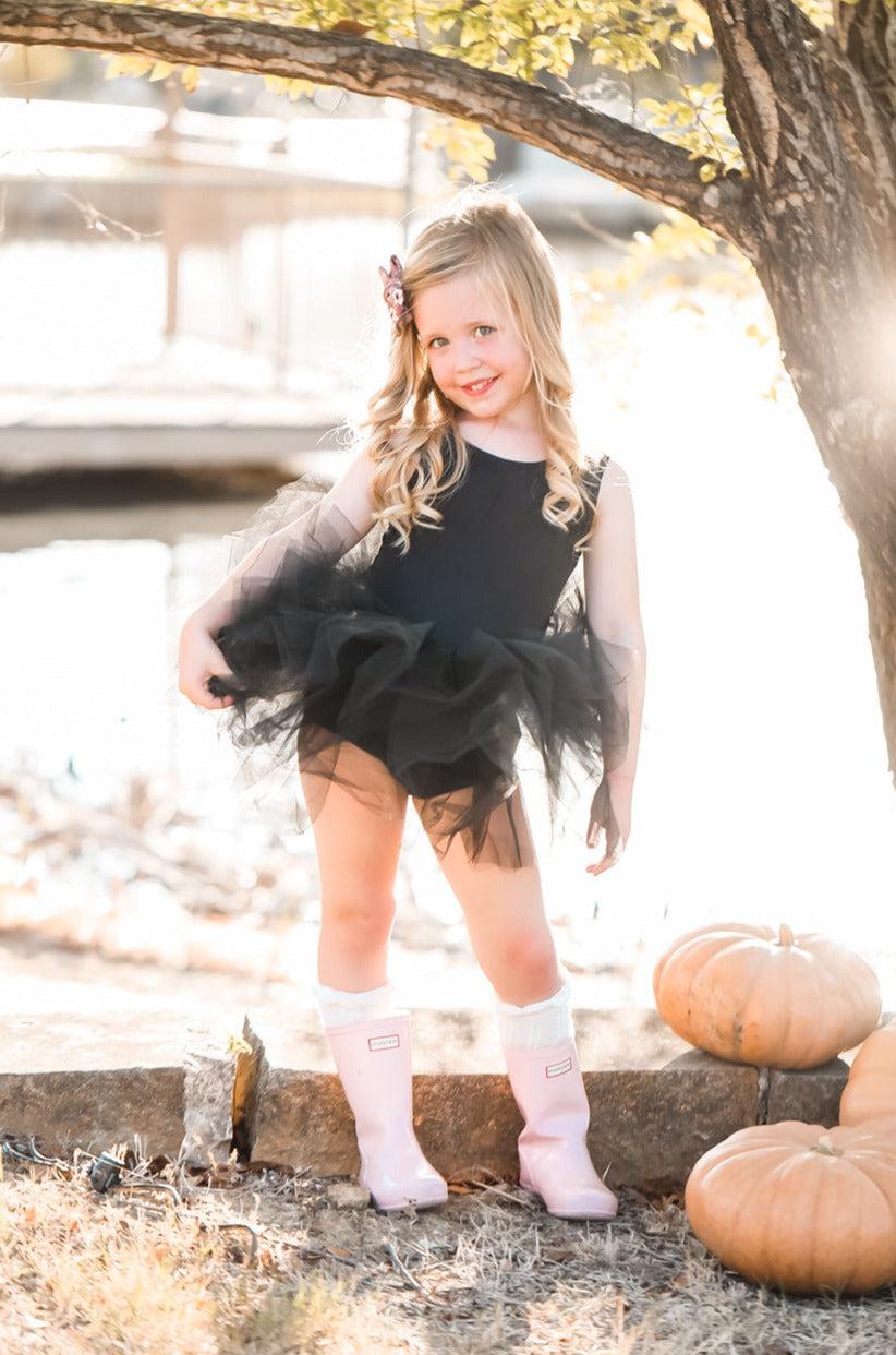 Black Tank Tutu Leotard-dogsvalley ®