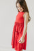 Red Tank Pocket Twirl Dress-dogsvalley ®