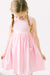 Bubblegum Pink Tank Pocket Twirl Dress-dogsvalley ®