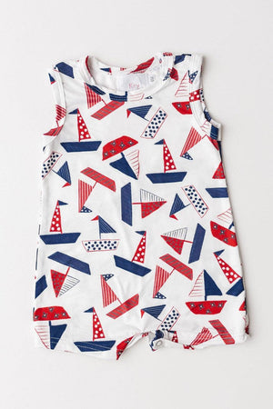 Stars, Stripes & Sails Shorty One-Piece-dogsvalley ®