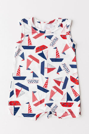 Stars, Stripes & Sails Shorty One-Piece-dogsvalley ®