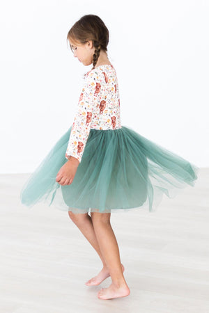 Florals on the Farm L/S Tutu Dress-dogsvalley ®