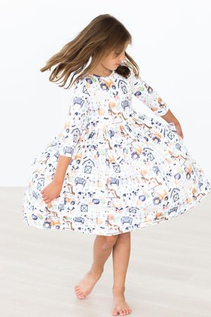 Stay Spooky Pocket Twirl Dress-dogsvalley ®