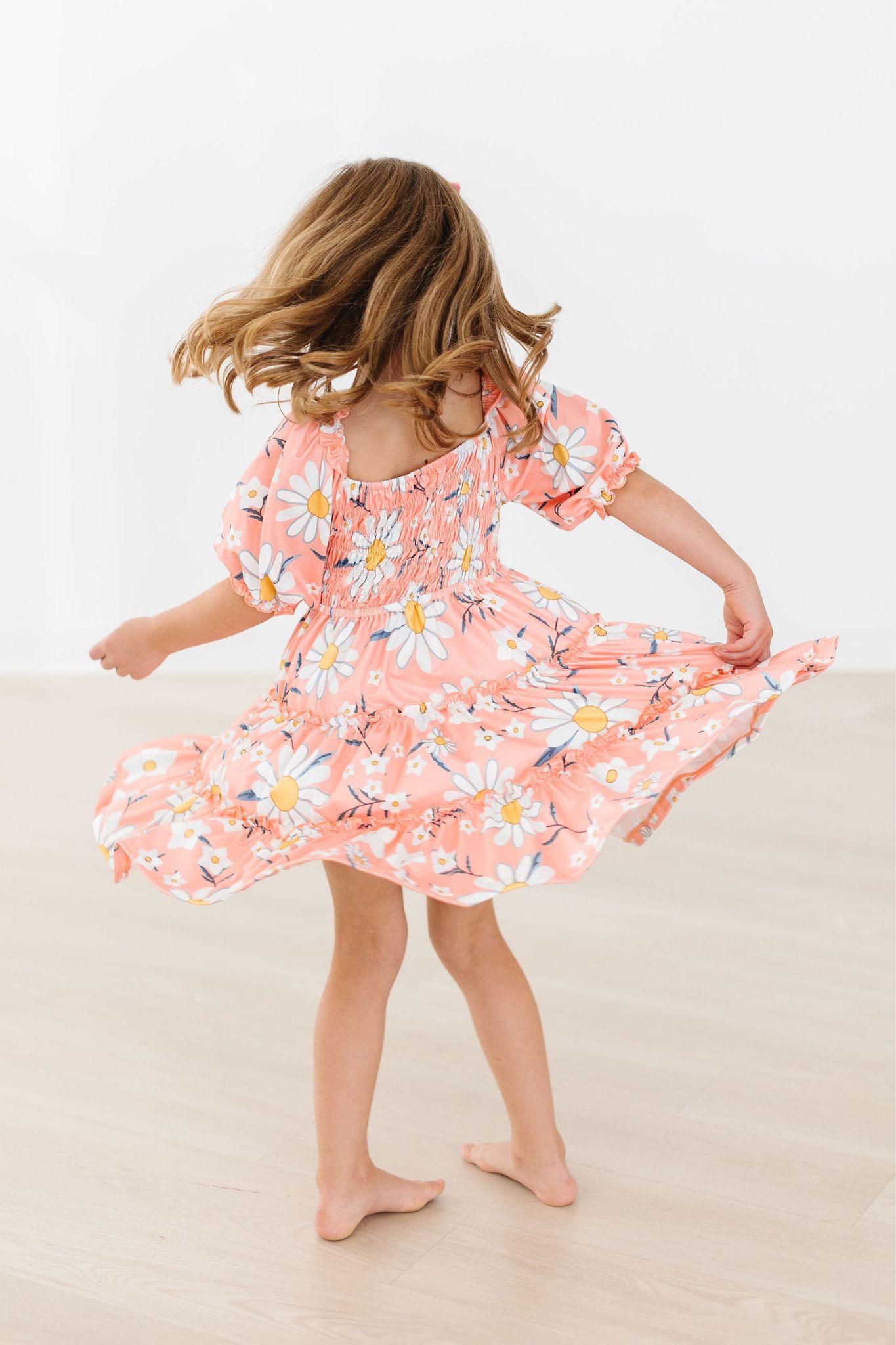 Daisy Darling Smocked Ruffle Dress-dogsvalley ®