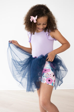 Pretty in Purple Tutu Shorts-dogsvalley ®