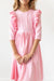 Bubblegum Pink Ruffle Twirl Dress-dogsvalley ®