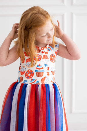 Red, White & Sweet Tank Tutu Dress-dogsvalley ®