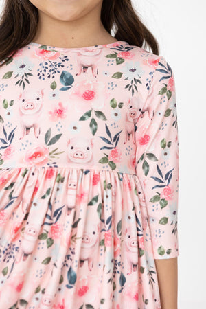 This Little Piggy Twirl Dress-dogsvalley ®