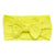 Bright Yellow Nylon Bow Headwrap-dogsvalley ®