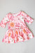 Lil Sis Floral 3/4 Twirl Bodysuit-dogsvalley ®