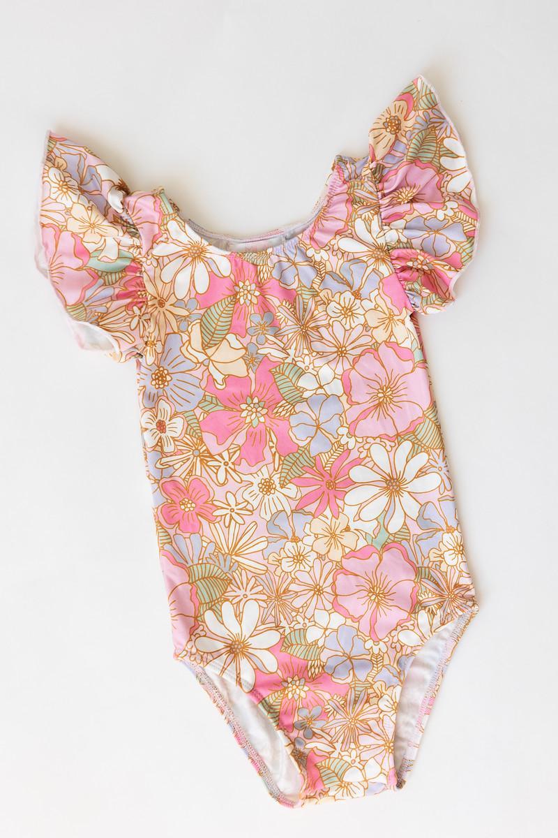 What's Up Buttercup S/S Flutter Sleeve Leotard-dogsvalley ®