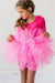 Hot Pink 3/4 Tutu Leotard-dogsvalley ®