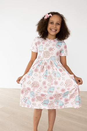 SALE Milk & Cereal S/S Pocket Twirl Dress-dogsvalley ®