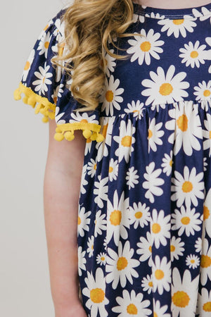 Daisy for You Pom Pom Dress-dogsvalley ®