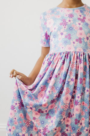 Love Blooms S/S Twirl Dress-dogsvalley ®