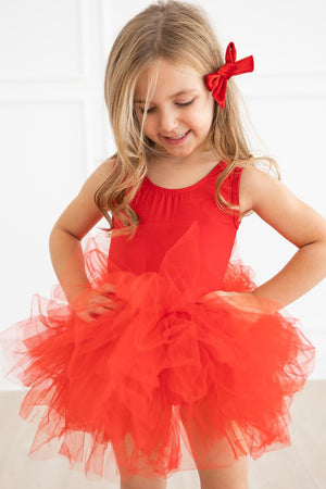 Red Tank Tutu Leotard-dogsvalley ®