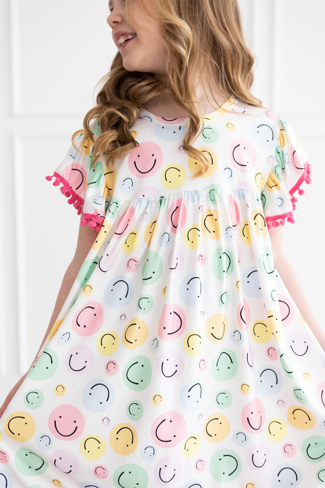 Smile in Style Pom Pom Dress-dogsvalley ®