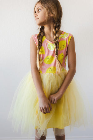 Lemon Squeezy Tank Tutu Dress-dogsvalley ®