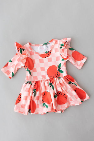 SALE Apple Orchard Twirl Flutter Bodysuit-dogsvalley ®