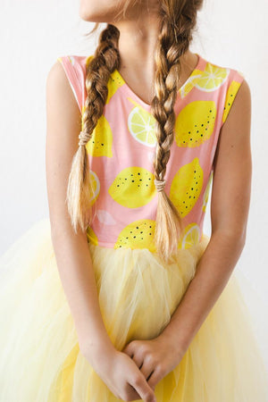 Lemon Squeezy Tank Tutu Dress-dogsvalley ®