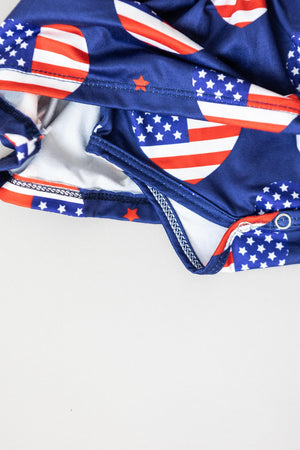 I Heart the USA S/S Twirl Bodysuit-dogsvalley ®