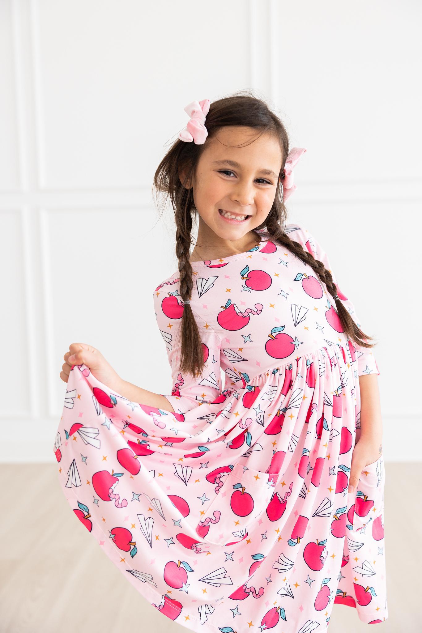 Star Student Pocket Twirl Dress-dogsvalley ®