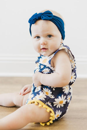 Daisy for You Pom Pom Romper-dogsvalley ®