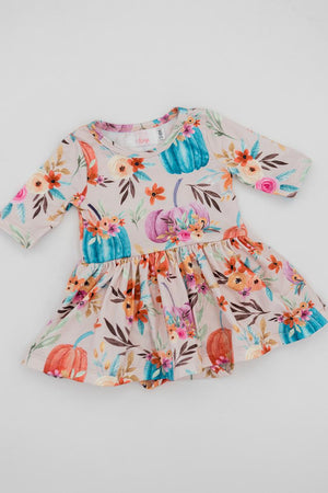 Harvest Blooms Twirl Bodysuit-dogsvalley ®