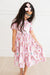 Rainbow Daisies S/S Twirl Dress-dogsvalley ®