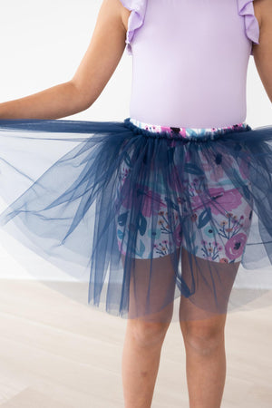 Pretty in Purple Tutu Shorts-dogsvalley ®