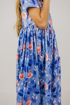 Country Blooms S/S Pocket Twirl Dress-dogsvalley ®