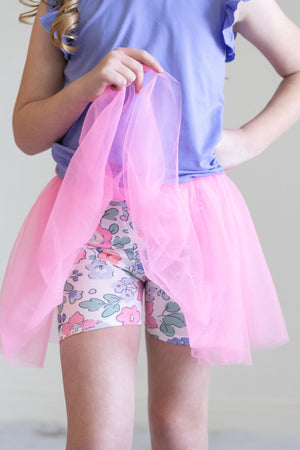 Hydrangea Tutu Shorts-dogsvalley ®